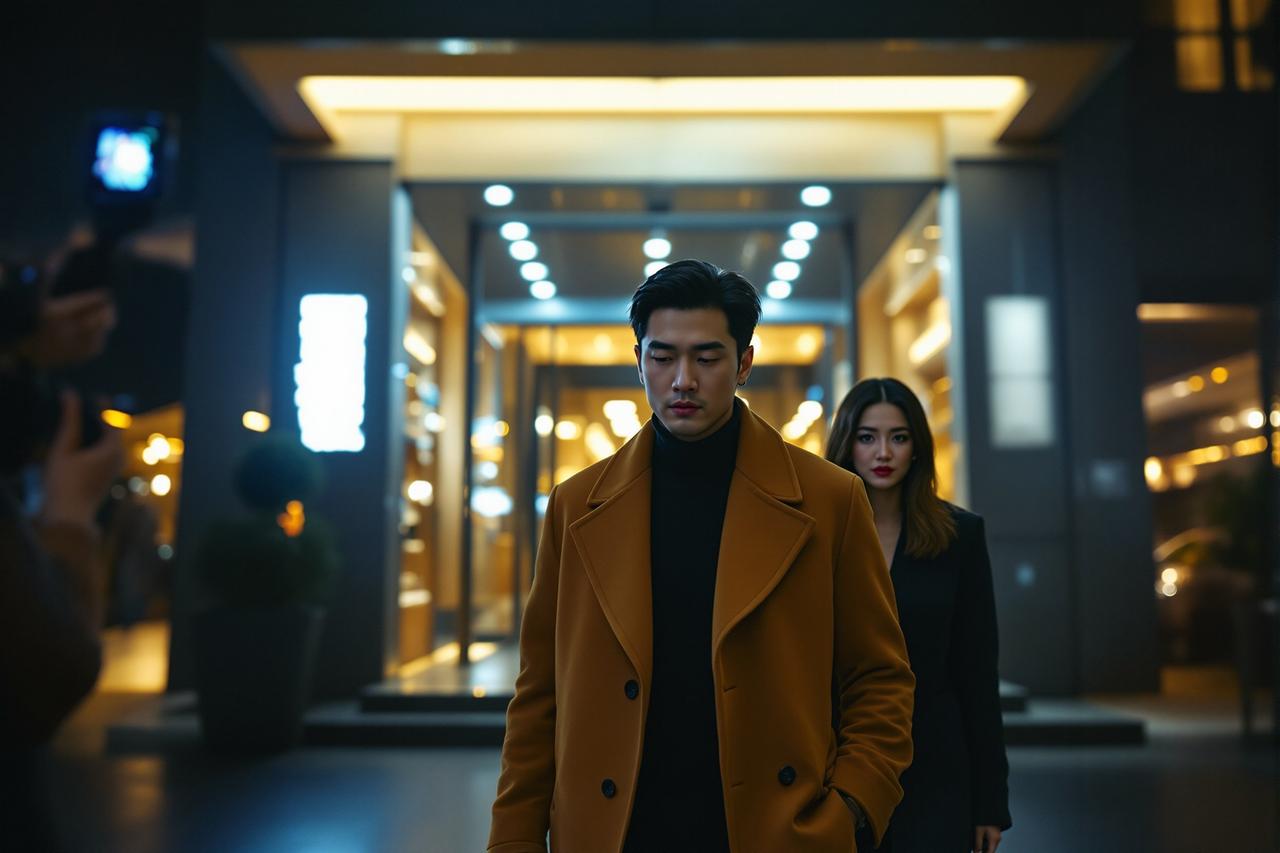 某顶流男星深夜密会神秘女子，酒店共度6小时被拍 - 吃瓜视频