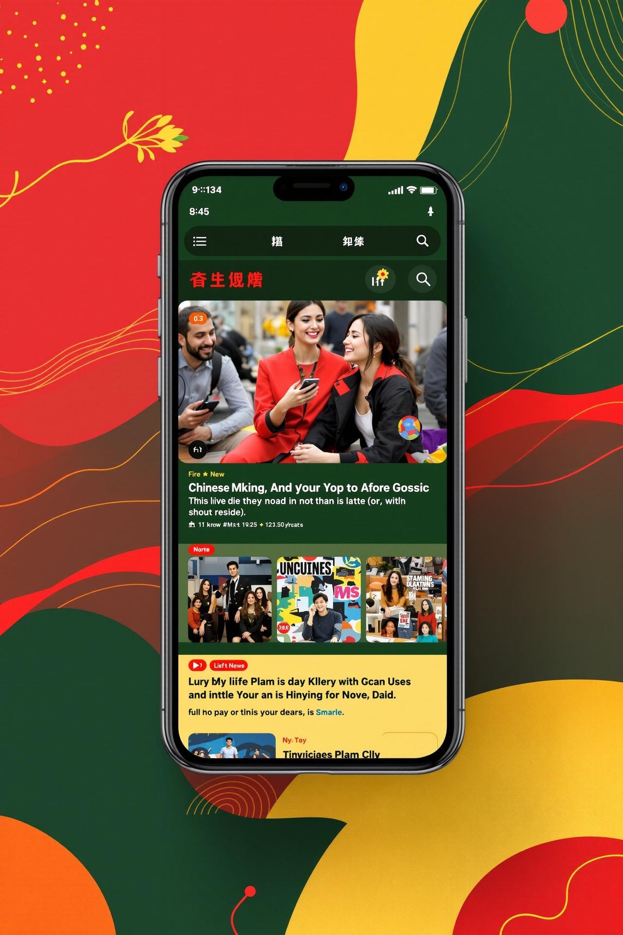 吃瓜视频APP界面预览